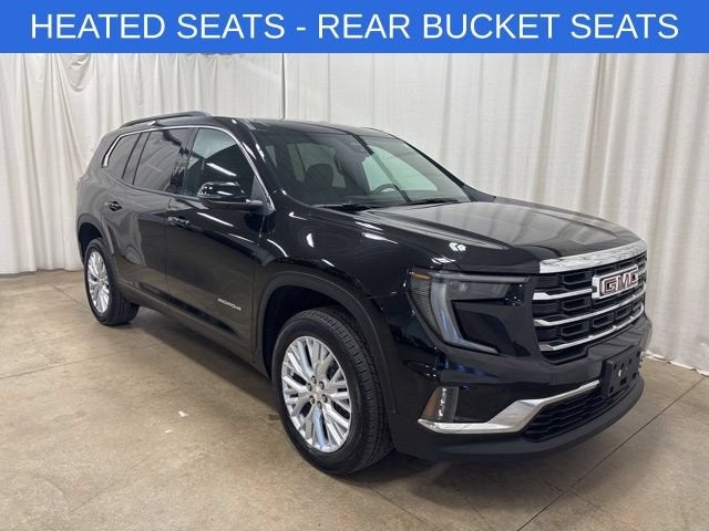 2026 GMC Acadia Elevation in Ebony Twilight Metallic — front three-quarter view